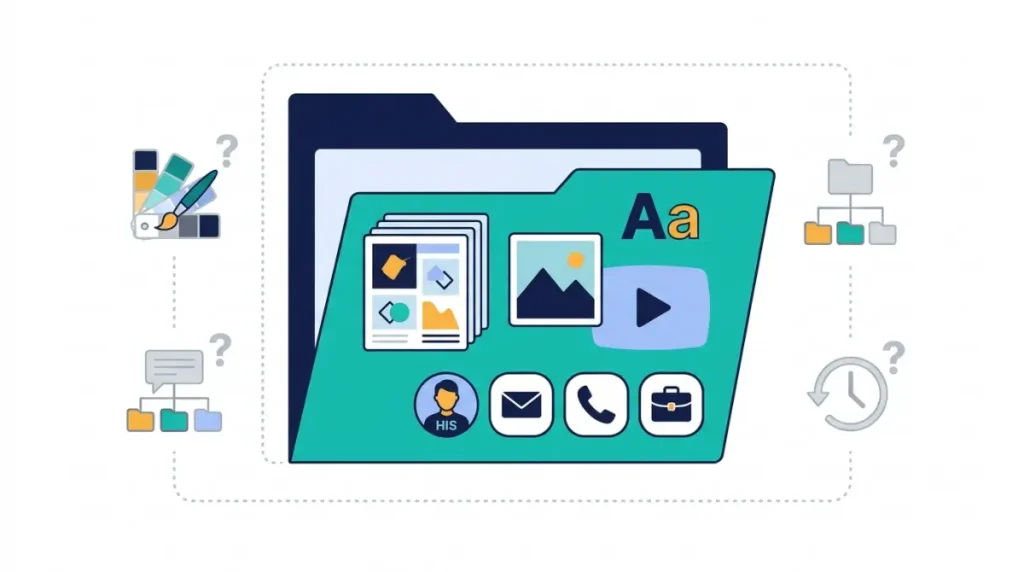 Canva account-wide ZIP contents showing designs, uploads, fonts, profile data, and undocumented Canva assets